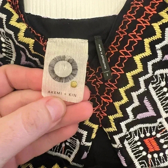 Anthropologie akemi and Kim v neck dress size 2 - Picture 4 of 6